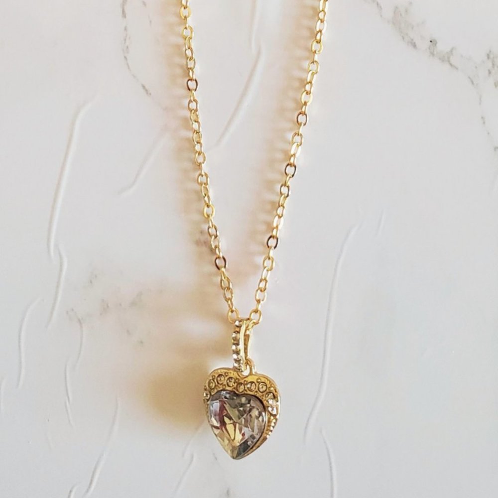 Crystal Heart Necklace